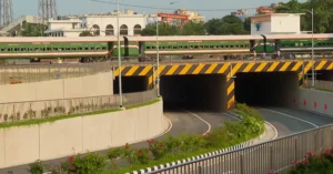 চালু হলো রাজধানী টিটিপাড়ার রেলওয়ে আন্ডারপাস